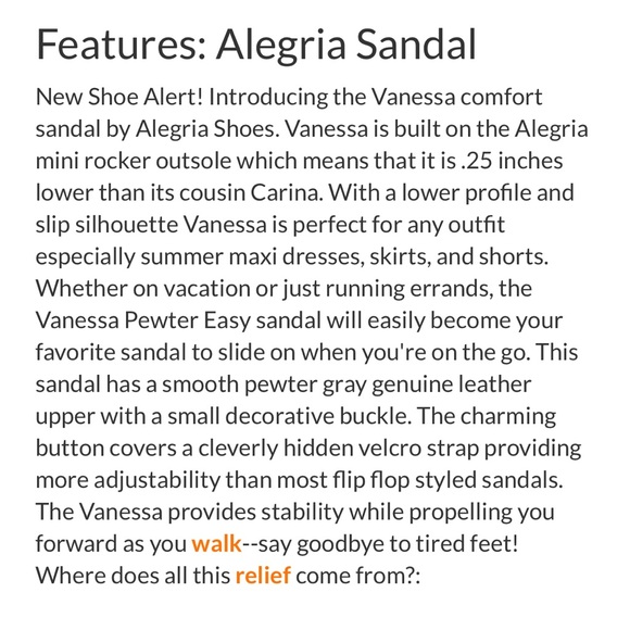 Alegria Vanessa Pewter Easy - Picture 9 of 10